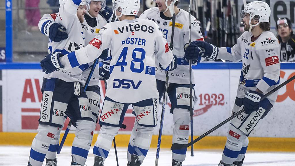 Der HC La Chaux-de-Fonds beendet wie schon letzte Saison die Qualifikation in der Swiss League auf Platz 1.