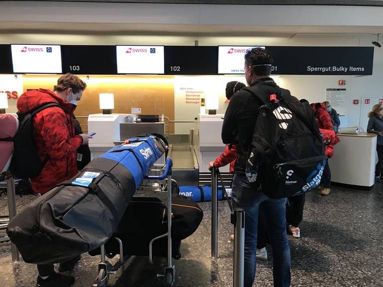 Auch Athleten aus Kanada reisen via Zürich an die Olympischen Spiele.