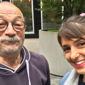 Ufem Bänkli mit Puppen- und Bärendoktor Meinrad Röösli