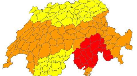 Wetterwarnungen Schweiz