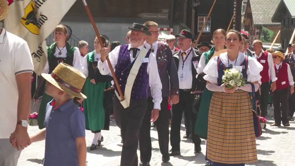 Unterwegs am Jodlerfest