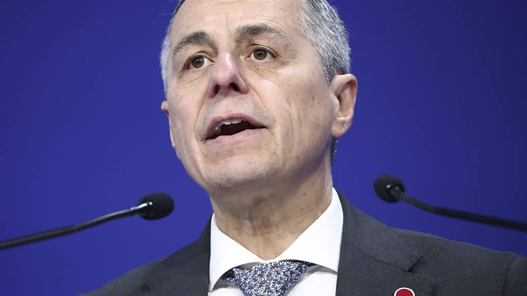 Aussenminister Ignazio Cassis hat am Samstag in der pakistanischen Hauptstadt Islamabad eine Absichtserklärung zwischen der Schweiz und Pakistan zum Risikomanagement im Katastrophenfall in Pakistan unterzeichnet. (Archivbild)