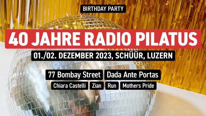 Radio Pilatus feiert Geburtstag