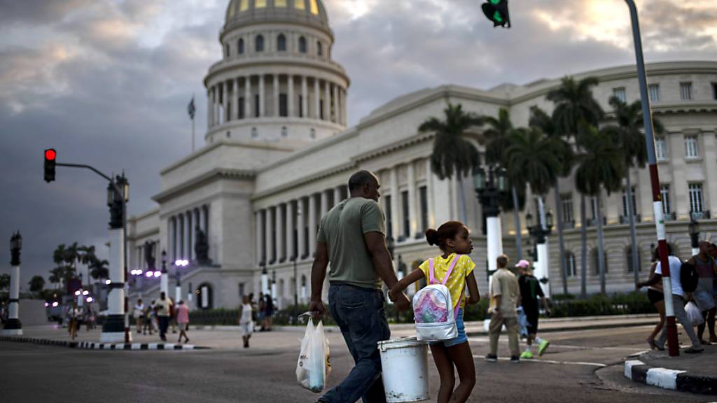 El Capitolio de la Habana, Sitz des kubanischen Parlaments in der Hauptstadt.