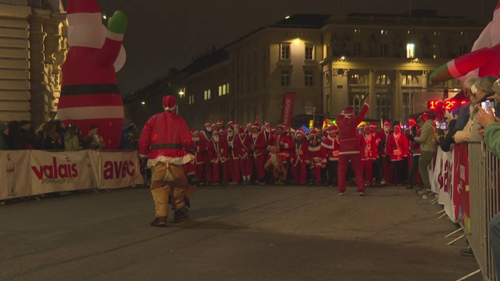 Sechster Santarun in Bern mit 3'500 Samichläusen