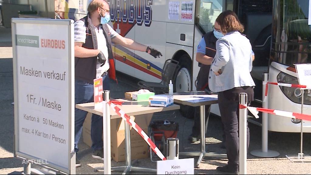 Carreise-Unternehmen verkauft jetzt Schutzmasken für einen Franken