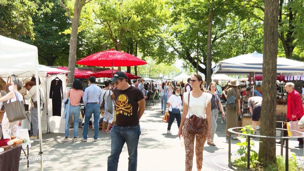 50 Jahre Flohmarkt am Bürkliplatz