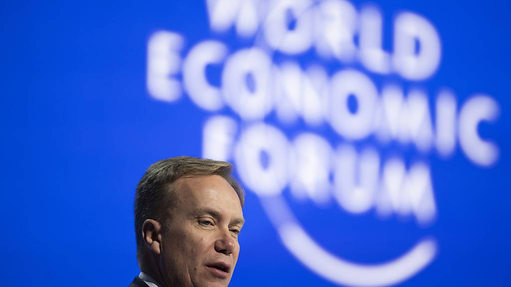 Ist optimistisch für die deutsche Wirtschaft: WEF-Präsident Borge Brende. (Archivbild)