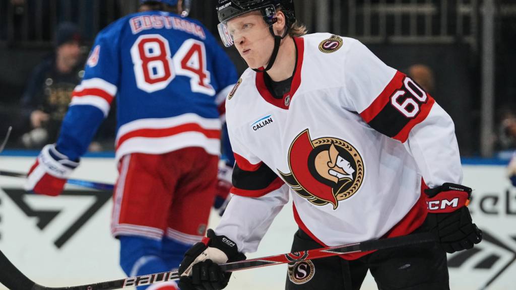 Der künftige Lugano-Verteidiger Lassi Thomson bestritt mit den Ottawa Senators 30 Spiele in der NHL