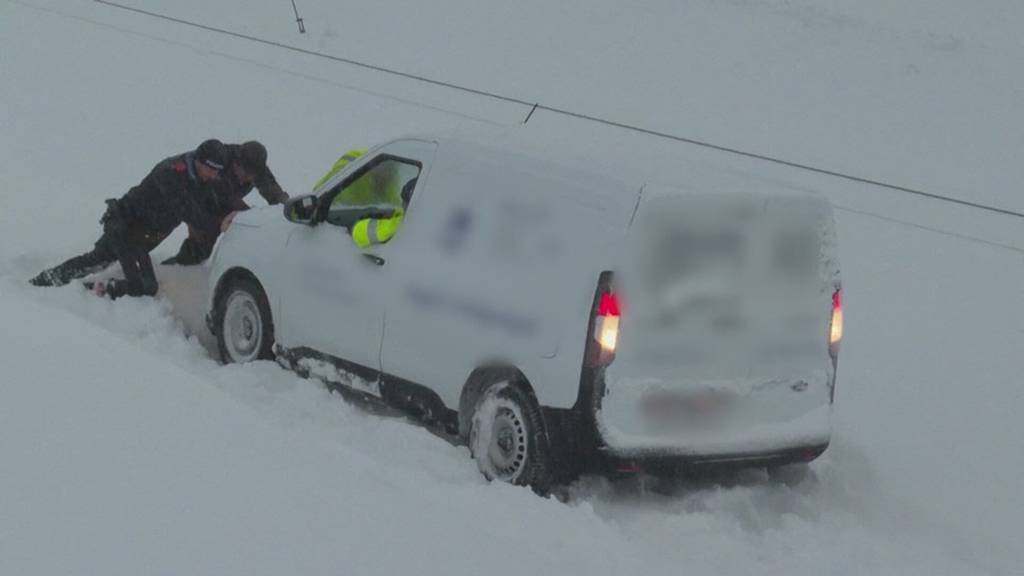 Die Zentralschweiz erwacht im Schnee
