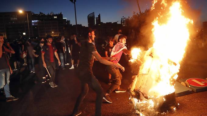 Libanons Regierung berät nach neuen Demonstrationen über Notmassnahmen