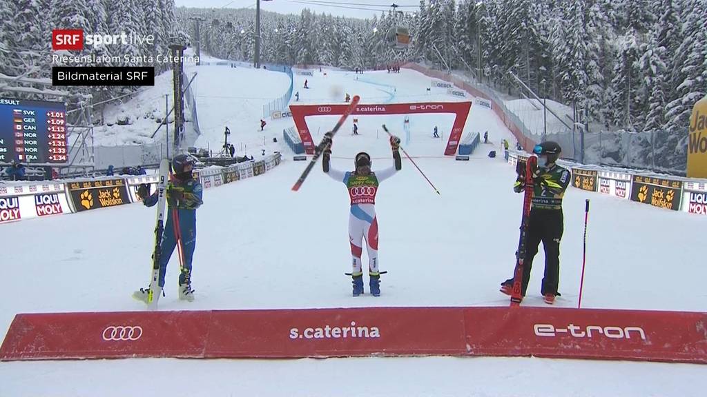 Marco Odermatt gewinnt Riesenslalom