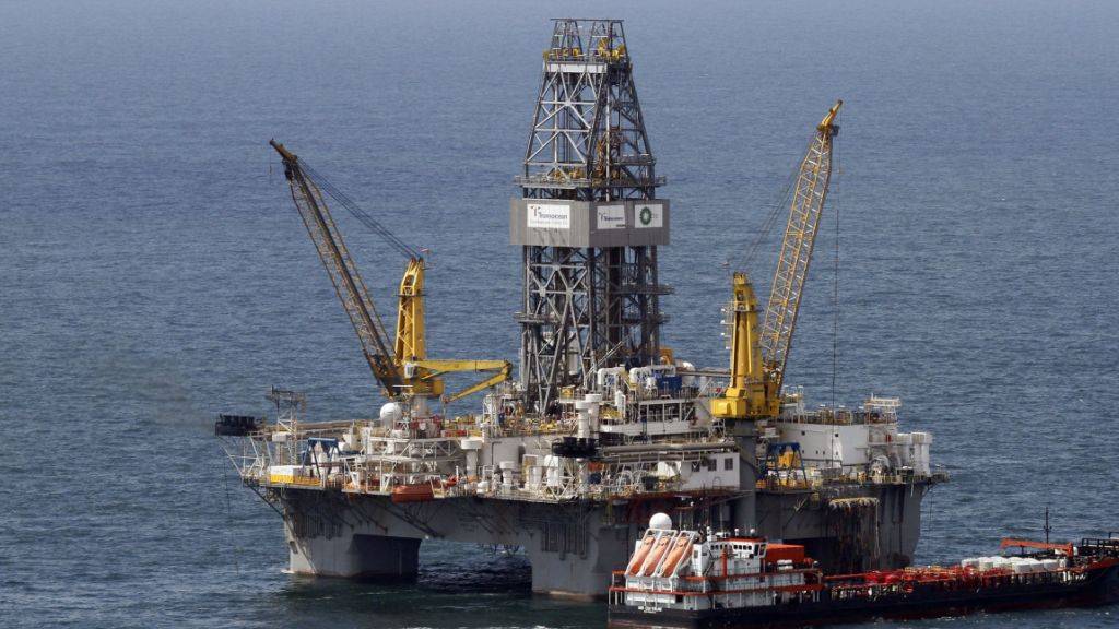 Transocean-Bohrplattform im Golf von Mexiko: Das Öl-Unternehmen hat am Mittwochabend zum letzten Mal vor seiner Dekotierung von der Schweizer Börse seine Geschäftszahlen präsentiert. (Archivbild)