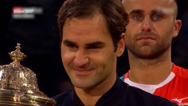 Roger Federer triumphiert