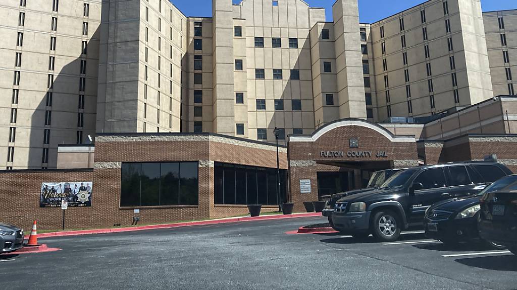 Das Fulton-County-Gefängnis in Atlanta. Foto: Kate Brumback/AP/dpa