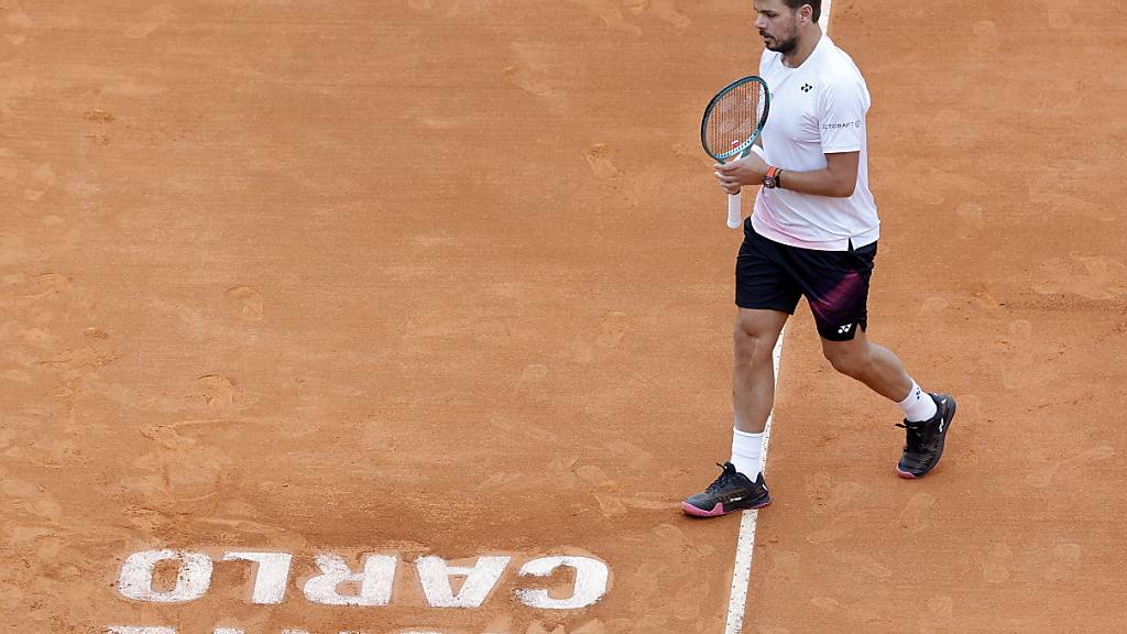 Das Turnier in Monte Carlo ist für Stan Wawrinka bereits nach der 1. Runde vorbei