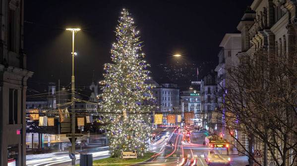 Weihnachtsbaum Luzern 2018