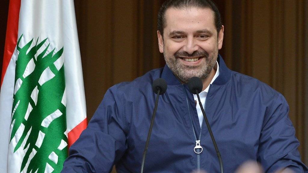 Saad Hariri bleibt libanesischer Regierungschef (Archiv)