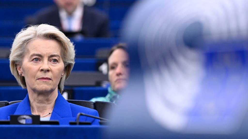 Die Präsidentin der Europäischen Kommission, Ursula von der Leyen. Foto: Pascal Bastien/AP/dpa