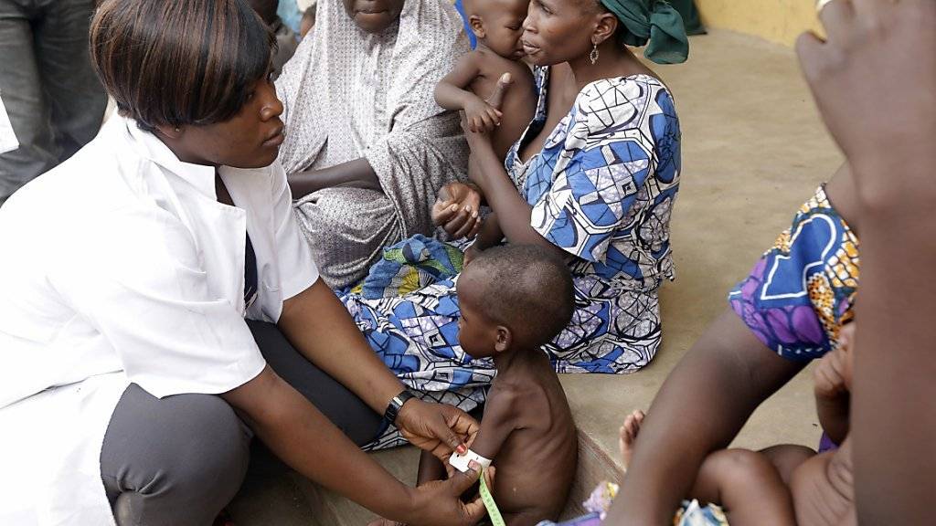 In der Region um den Tschad-See sind laut UNICEF fast eine halbe Million Kinder akut mangelernährt. (Archivbild)