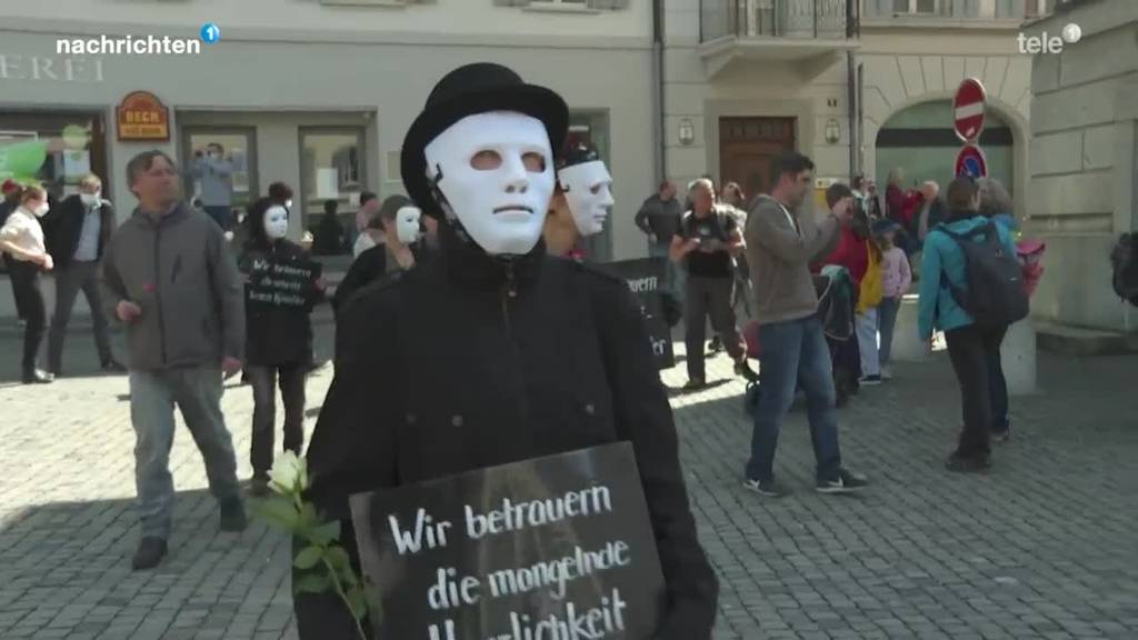 Aufruf zu Protestmarsch trotz Verbot in Altdorf