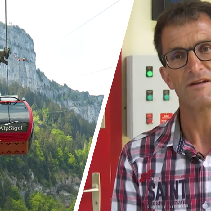 Vom Pfannenstiel auf die Alp Sigel mit der Mini-Bergbahn im Alpstein