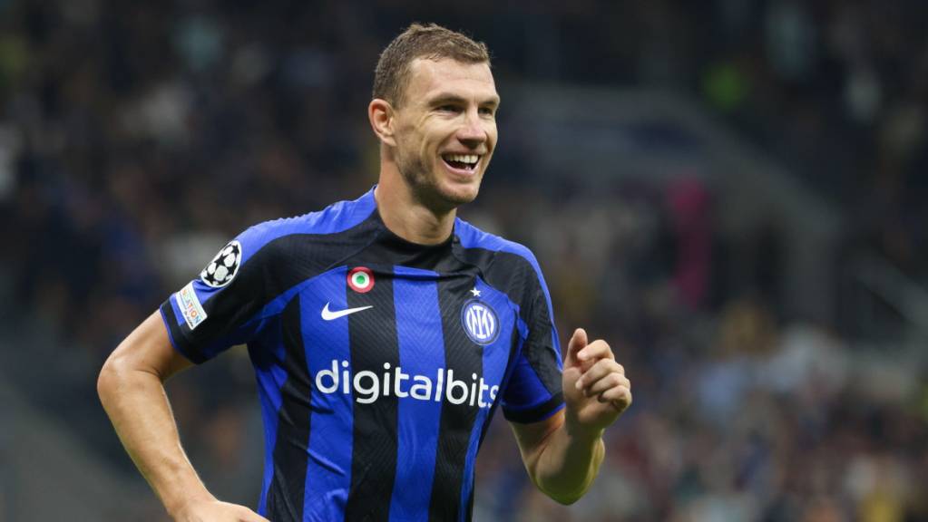 Edin Dzeko steuert zwei Tore zum 4:0-Sieg von Inter gegen Pilsen bei