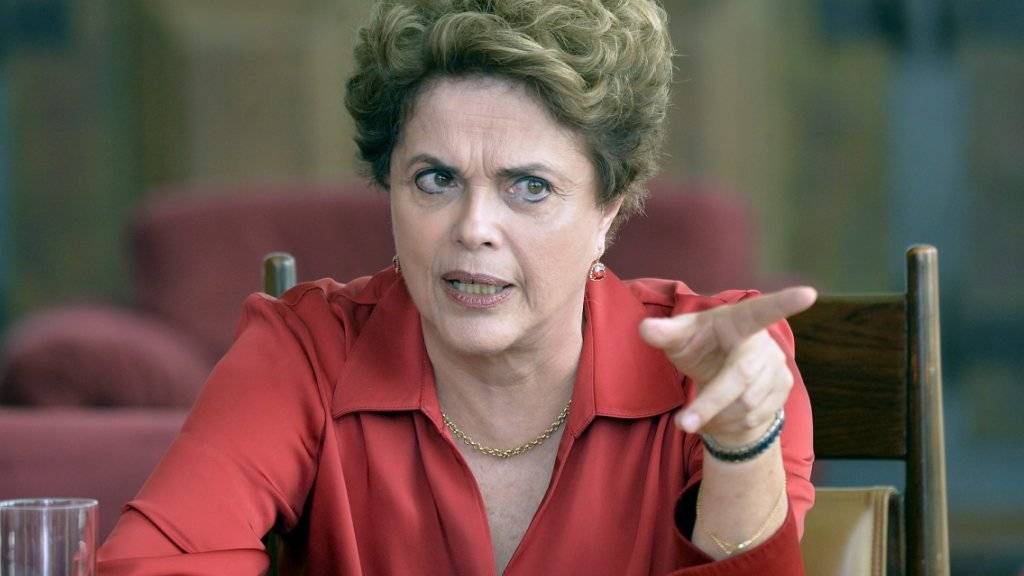 Fordert Gerechtigkeit vom Senat: Brasiliens suspendierte Präsidentin Dilma Rousseff.