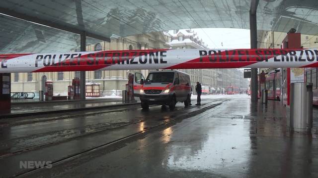 Bahnhofplatz nach Bombendrohung abgeriegelt