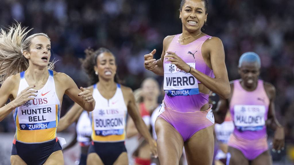 Vor einem Jahr triumphierte Audrey Werro bei Weltklasse Zürich