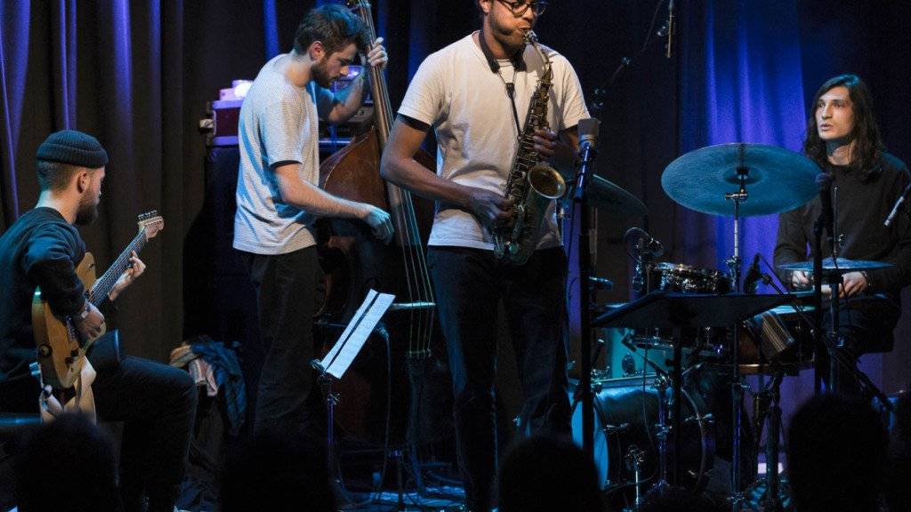 District Five spielen zeitgenössisch-virtuosen Jazz mit amerikanischem Flair und holen sich damit den diesjährigen ZKB Jazzpreis. (Bild Simon Zangger)
