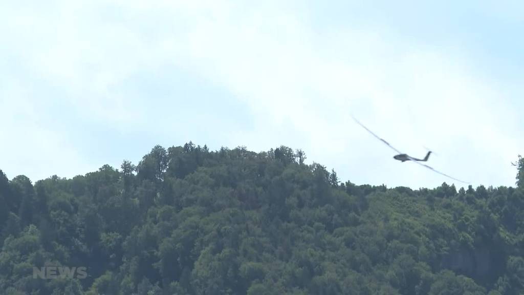 200 Meter über dem Boden mit der Segelfluggruppe Bern