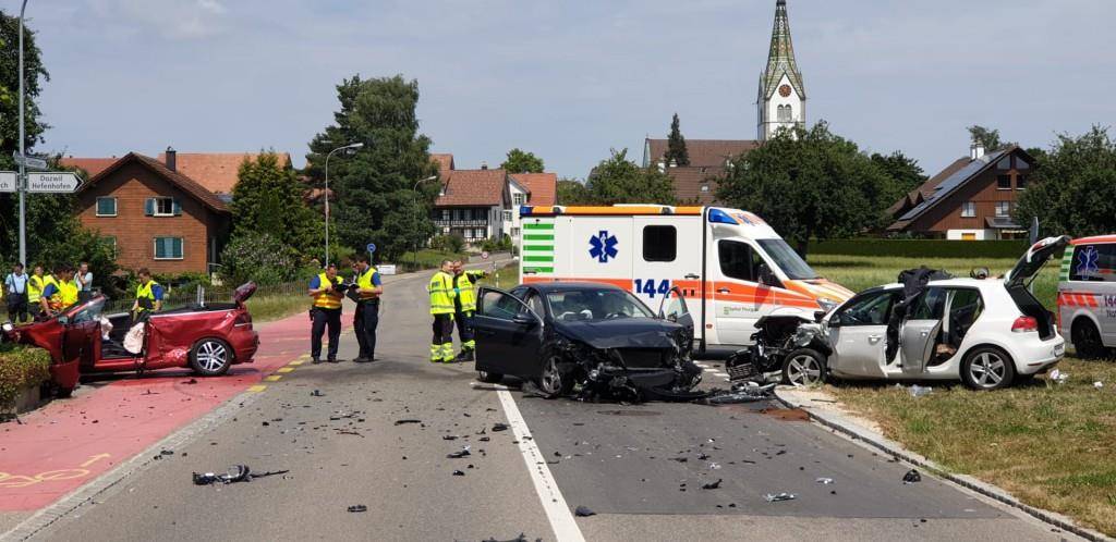 Schwerer Unfall Mit Sechs Verletzten Fm1today