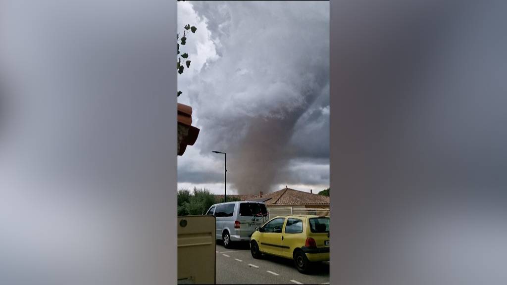 Tornado in Südfrankreich – mehr als 40 Verletzte gemeldet