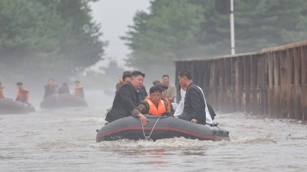 Nordkorea räumt schwere Schäden durch Überschwemmungen ein