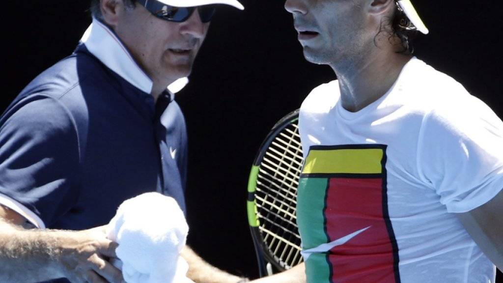 Langjährige Gefährten: Onkel Toni Nadal begleitete Rafael Nadals Karriere seit dessen viertem Lebensjahr