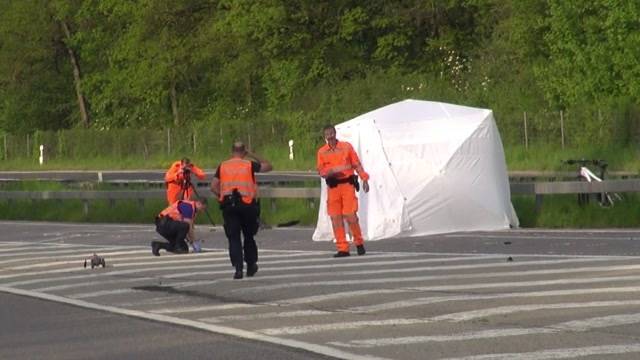 Fussgängerin auf A6 überfahren