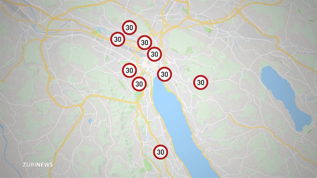 Zürich testet Tempo 30 auf Kantonsstrassen
