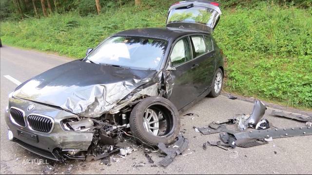 Unfallserie trotz Ferienzeit und wenig Verkehr