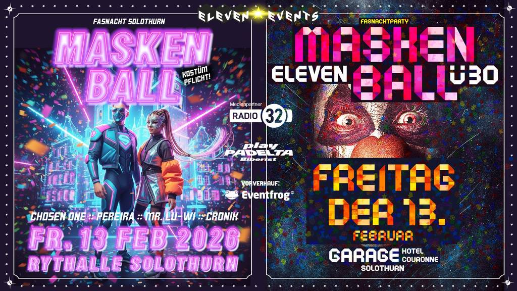 Maskenbälle Fasnacht Solothurn