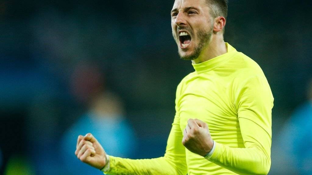 Der Tessiner Danijel Milicevic markierte in der Gruppenphase der Champions League drei Treffer für den belgischen Klub KAA Gent