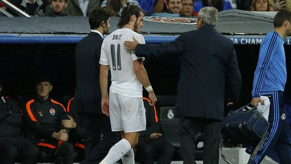 Gareth Bale verlässt das Feld
