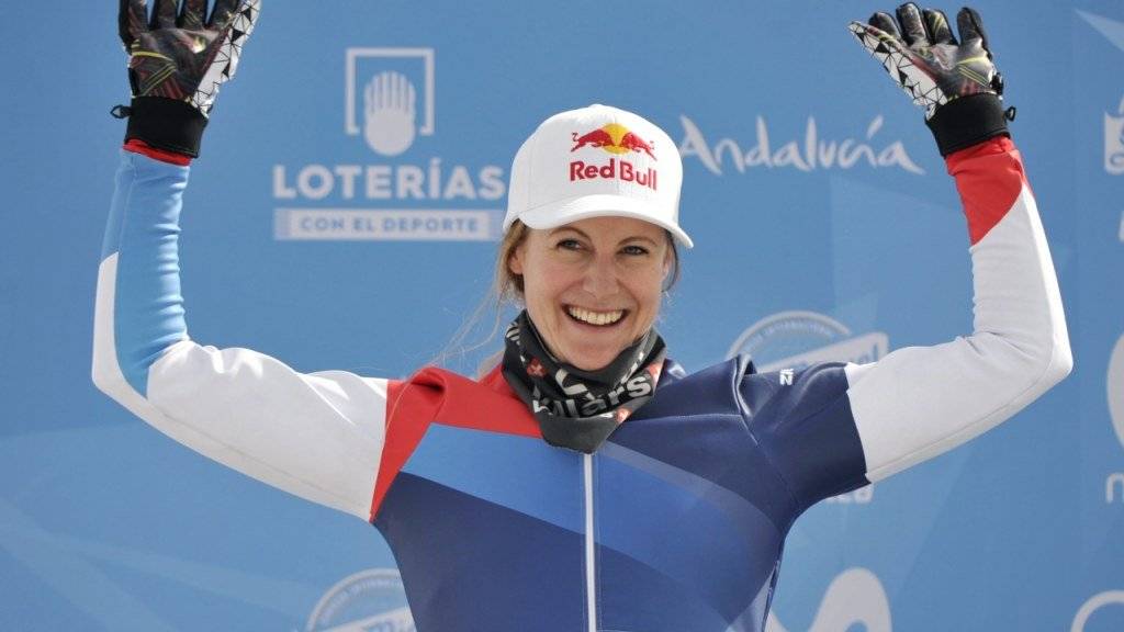 Freute sich an der Skicross-WM über Silber, als hätte sie die Goldmedaille gewonnen: die Waadtländerin Fanny Smith