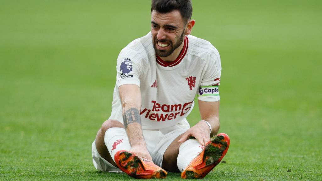 Symbol eines Teams, das Rätsel aufgibt: Bruno Fernandes, der eigentlic brillante portugiesische Fussballer, der zu wenig liefert