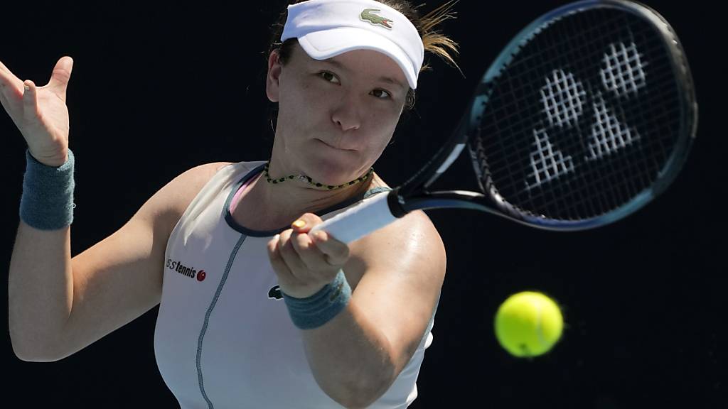 Ostapenko für Sun eine Nummer zu gross