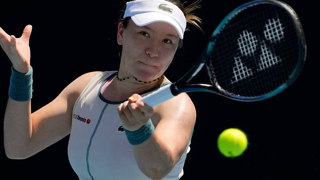 Endstation Runde 2: Lulu Sun scheiterte in Dubai an Jelena Ostapenko