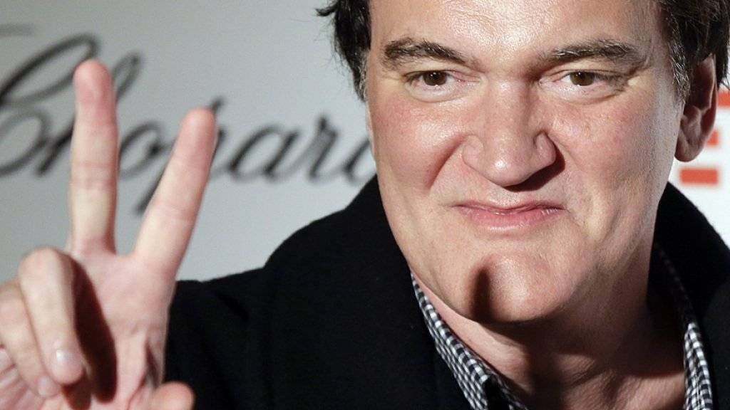 Quentin Tarantino führt in der Deutschschweiz mit «The Hateful Eight» die Kinocharts an (Archiv)