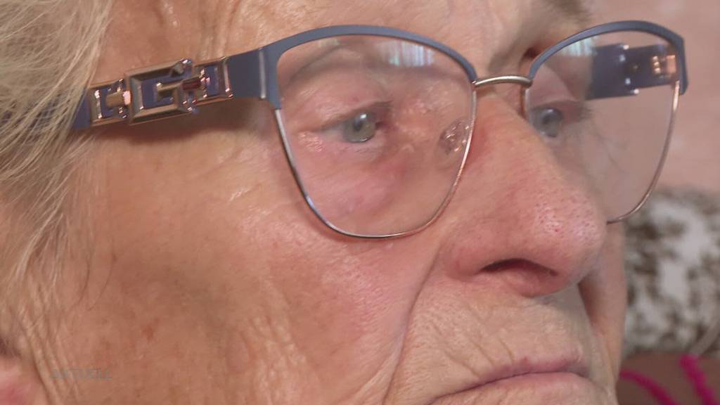 Schmerzhafte Trennung: Dicke Hündin wird Seniorin aus Erlinsbach weggenommen
