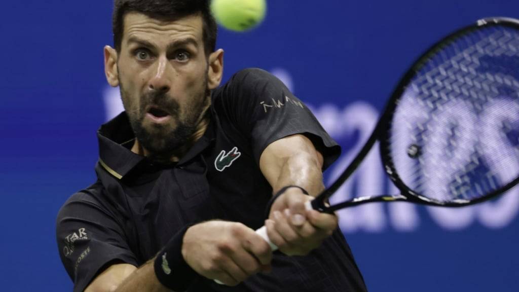 Novak Djokovic erreicht beim US Open zum 14. Mal die Halbfinals