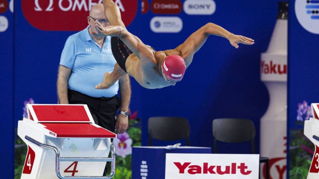 Noè Ponti glückte der Start in die Schwimm-Weltmeisterschaften